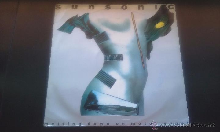 Discos de vinilo: Sunsonic - Melting Down On Motor Angel - 1990 - Foto 1