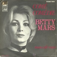 Discos de vinilo: BETTY MARS SINGLE SELLO EMI-PATHE EDITADO EN ESPAÑA FESTIVAL DE EUROVISION AÑO 1972.. Lote 50410720