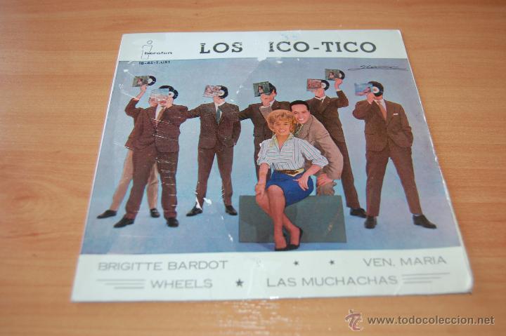 Discos de vinilo: EP DISCO VINILO LOS TICO TICO BRIGITTE BARDOT +3 - Foto 1