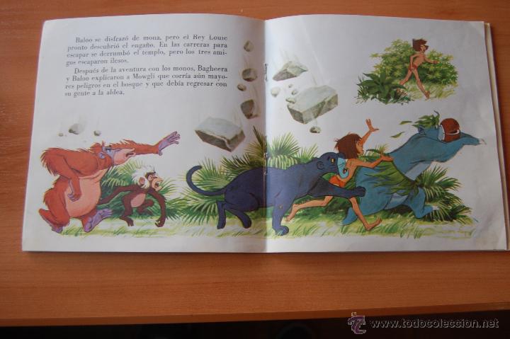 Discos de vinilo: EP DISCO VINILO WALT DISNEY EL LIBRO DE LA SELVA. LIBRO + DISCO - Foto 2