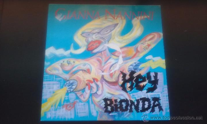 Discos de vinilo: Gianna Nannini - Hey Bionda - 1988 - Foto 1