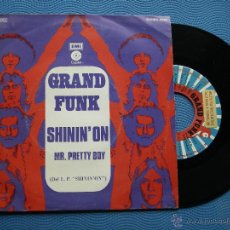 Discos de vinilo: GRAND FUNK SHININ ON SINGLE SPAIN 1974 PDELUXE