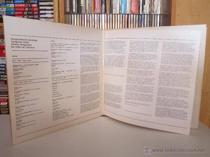 Discos de vinilo: GREGORIANISCHE - GES&Auml;NGE - GREGORIAN CHANT - CHANTS GREGORIENS - DE STILTE VAN CLERVAUX - 2LP - Foto 2