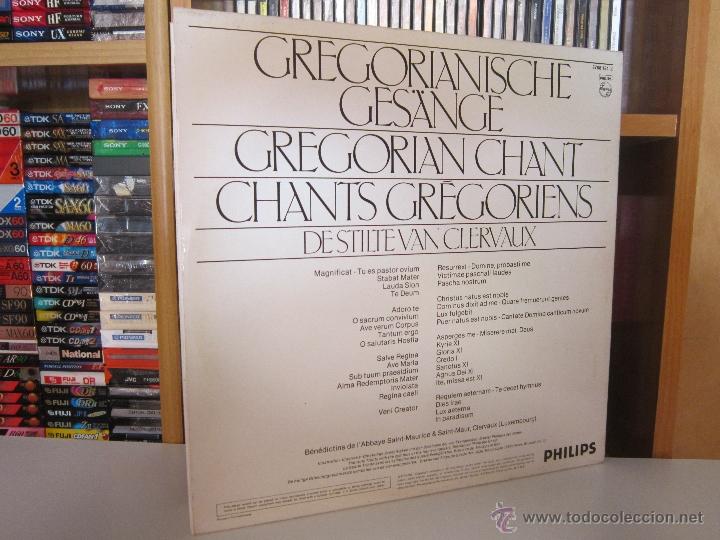 Discos de vinilo: GREGORIANISCHE - GES&Auml;NGE - GREGORIAN CHANT - CHANTS GREGORIENS - DE STILTE VAN CLERVAUX - 2LP - Foto 3