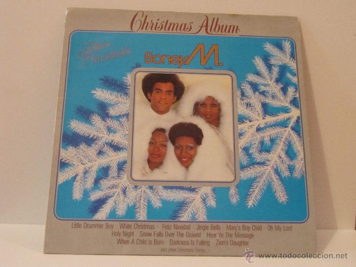 Discos de vinilo: BONEY M CHRISTMAS ALBUM LP PROMOCIONAL ARIOLA 1984 - Foto 1 - 50426494