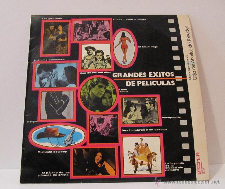 Discos de vinilo: GRANDES EXITOS DE PELICULAS BELTER 1971 - Foto 1