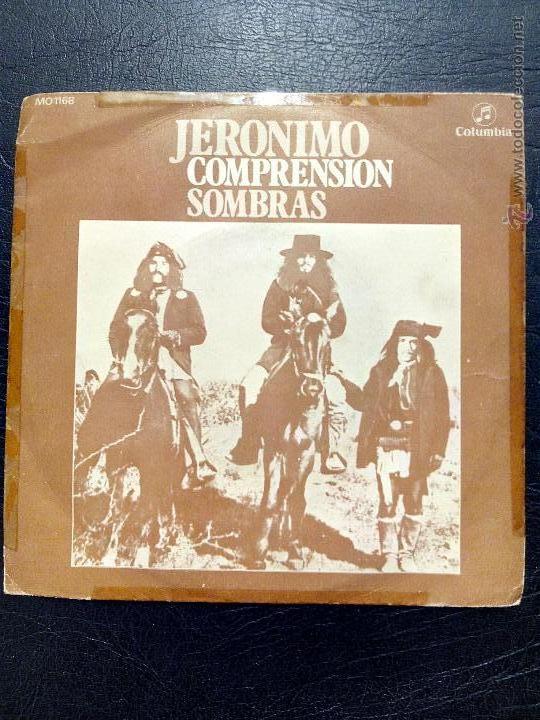 Discos de vinilo: SINGLE JERONIMO - COMPRENSI&Oacute;N - SOMBRAS - COLUMBIA 1971. - Foto 1