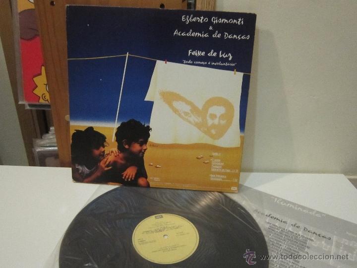 Discos de vinil: EGBERTO GISMONTI & ACADEMIA DE DAN&Ccedil;AS - FEIXE DE LUZ - TODO COMEN&Ccedil;O &Eacute; INVOLUNT&Aacute;RIO - COPA DISCO - LP