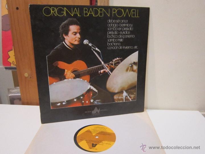 Discos de vinil: ORIGINAL BADEN POWELL -  ND. 1041 - ESTEREO - NEVADA - LP -  [VG+ / VG+]