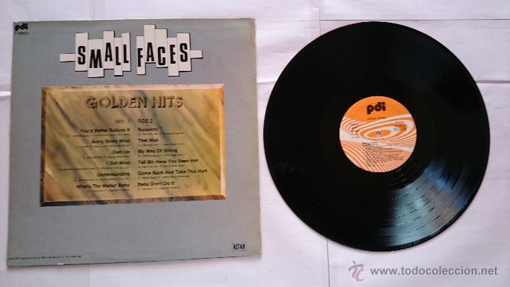 Discos de vinilo: SMALL FACES - GOLDEN HITS (RECOPILATORIO 1984) - Foto 2