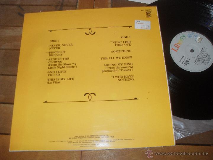 Discos de vinilo: SHIRLEY BASSEY. LP. GRANDES EXITOS. MADE IN SPAIN. 1981. - Foto 2