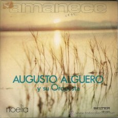Discos de vinilo: AUGUSTO ALGUERO SINGLE SELLO BELTER AÑO 1972 EDITADO EN ESPAÑA, FESTIVAL DE EUROVISION.. Lote 50453982