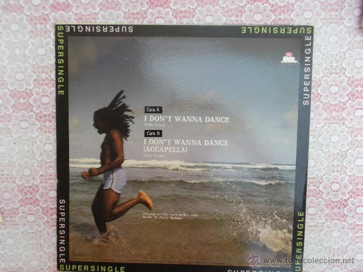 Discos de vinilo: EDDY GRANT - I DON&acute;T WANNA DANCE - 1982 - Foto 2
