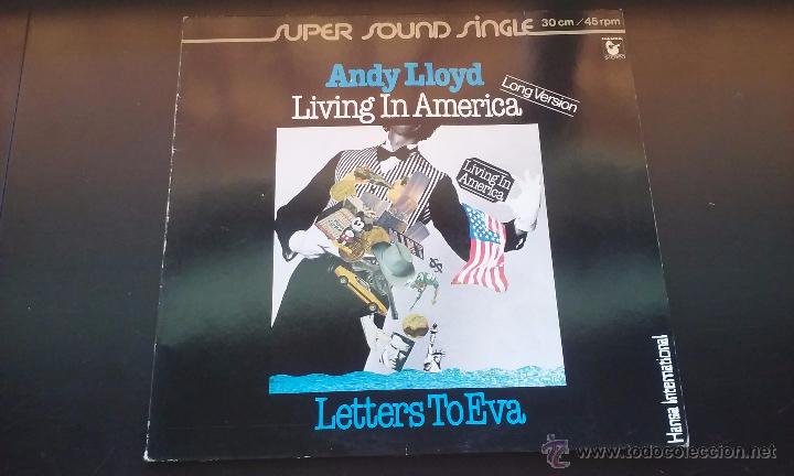 Discos de vinilo: Andy Lloyd - Living In America (Long Version) - 1979 - Foto 1