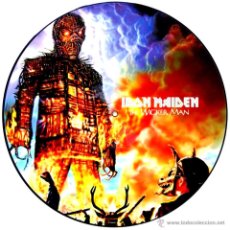 Discos de vinilo: 12 INCH - IRON MAIDEN - THE WICKER MAN (HEAVY) VINYL MAXI-SINGLE EP 3 TRACKS PICTURE DISC NUEVO. Lote 50827804