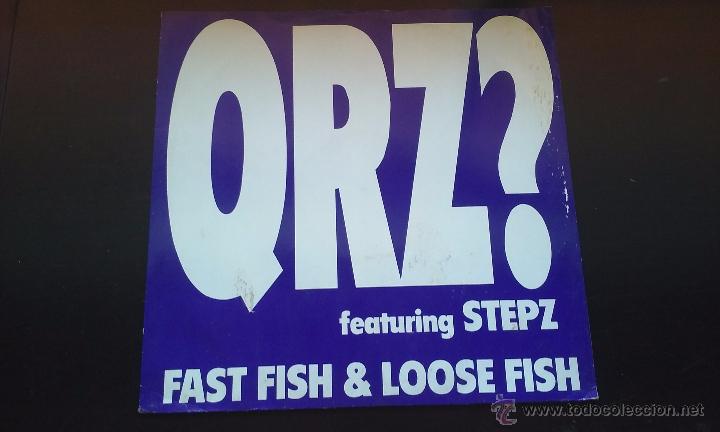 Discos de vinilo: QRZ? Featuring Stepz - Fast Fish And Loose Fish - 1990 - Foto 1