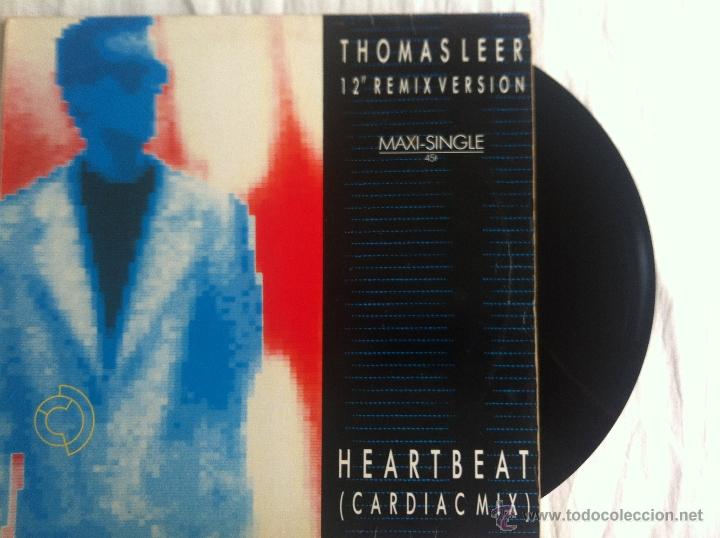 Discos de vinilo: MAXI THOMAS LEER-HEARTBEAT - Foto 1
