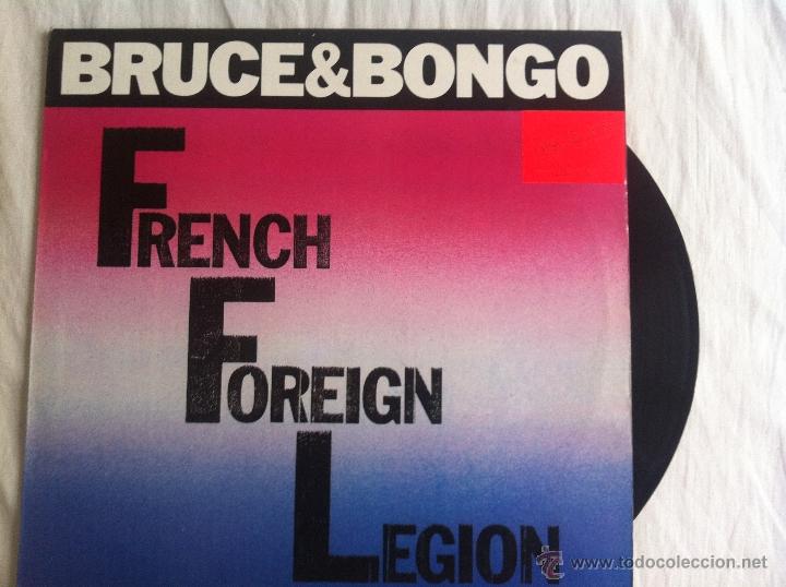 Discos de vinilo: MAXI BRUCE & BONGO-FRENCH FOREIGN LEGION - Foto 1
