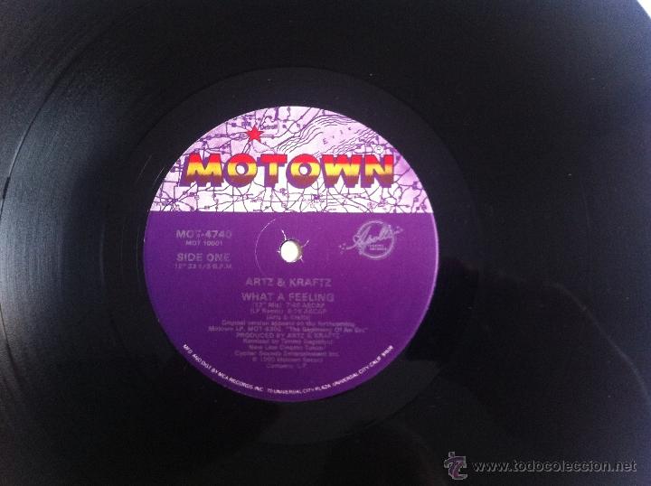 Discos de vinilo: MAXI ARTZ & KRAFTZ-WHAT A FEELING - Foto 1