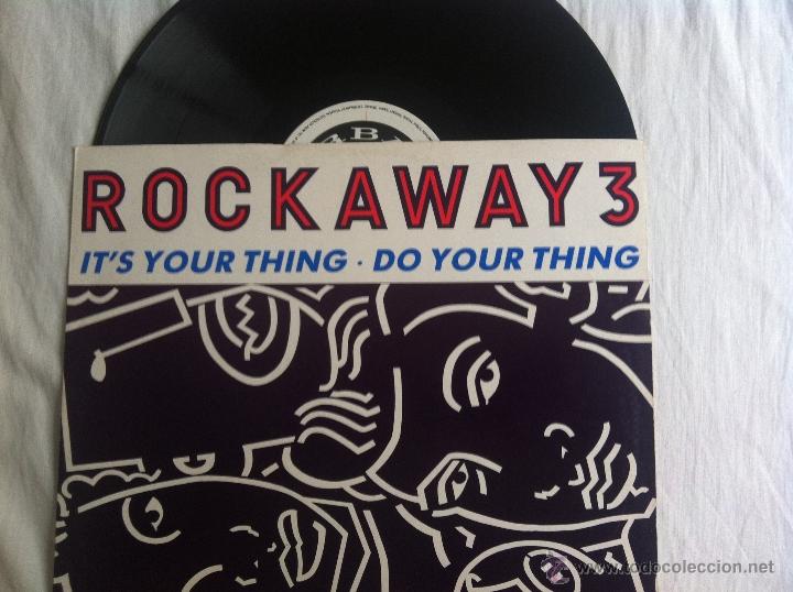 Discos de vinilo: MAXI THE ROCKAWAY THREE-ITS YOUR THING - Foto 1