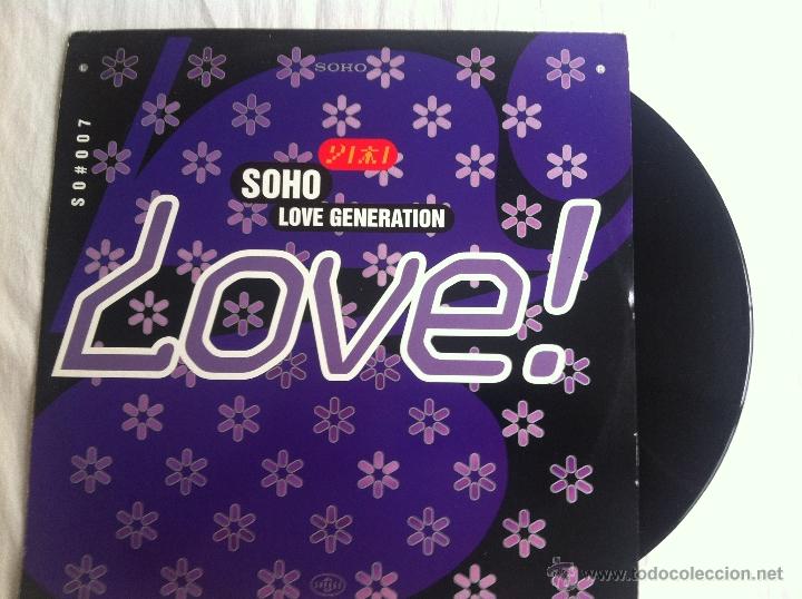 Discos de vinilo: MAXI SOHO-LOVE GENERATION - Foto 1