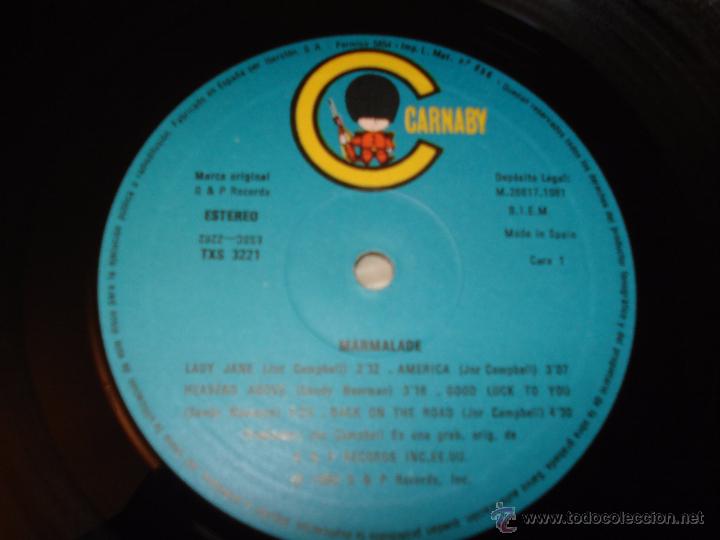 Discos de vinilo: THE MARMALADE - MARMALADE - Foto 3