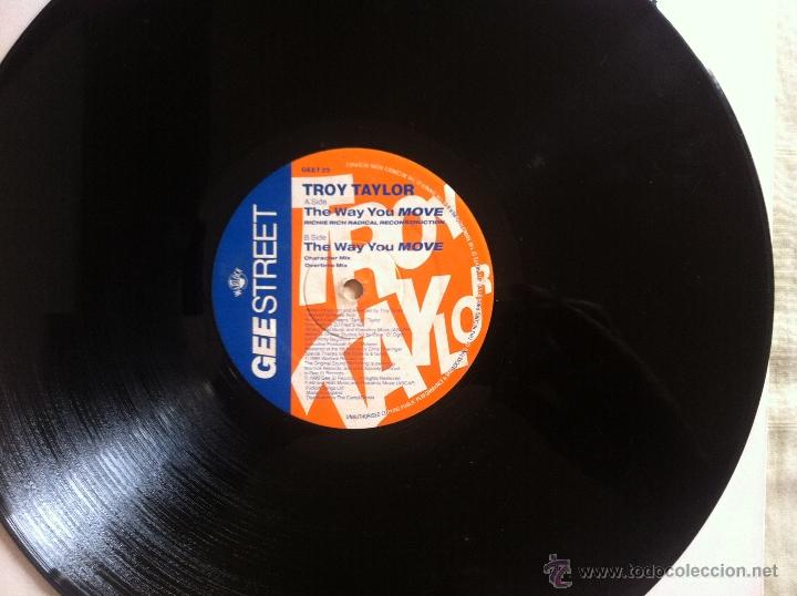 Discos de vinilo: MAXI TROY TAYLOR-THE WAY YOU MOVE - Foto 1