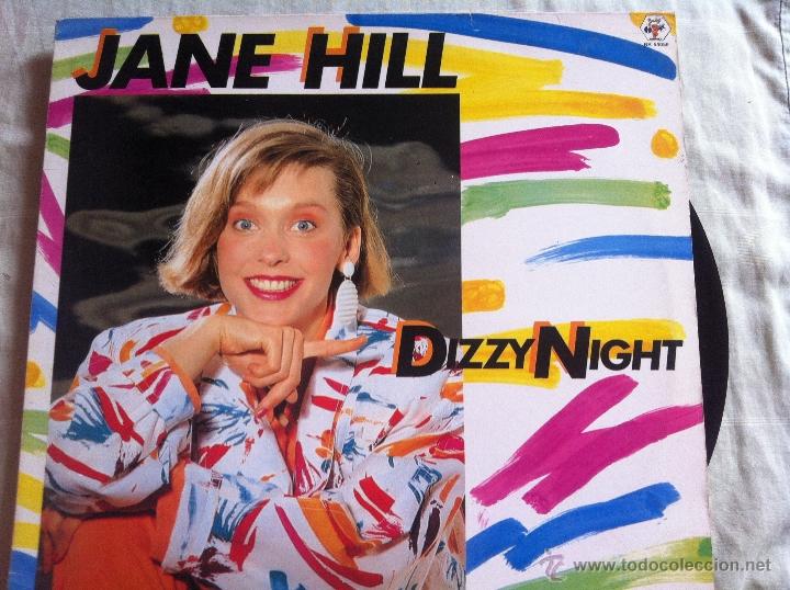 Discos de vinilo: MAXI JANE HILL-DIZZY NIGHT - Foto 1