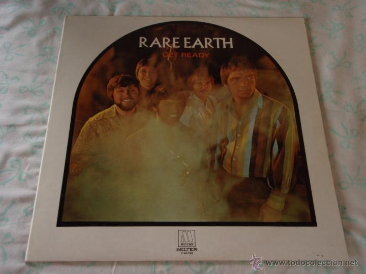 Discos de vinilo: Rare Earth &lrm;&ndash; Get Ready Spain,1981 Motown* - Foto 1