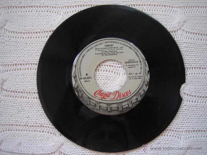 Discos de vinilo: SINGLE OBUS 1982 - Foto 2