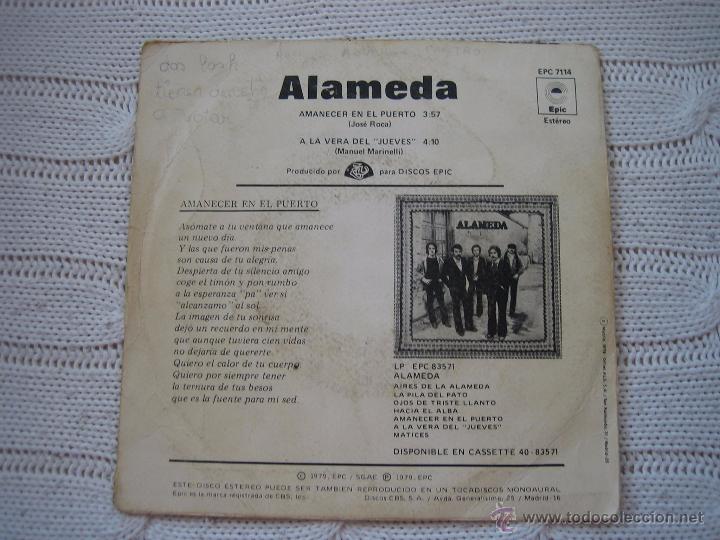 Discos de vinilo: SINGLE ALAMEDA 1979 - Foto 4