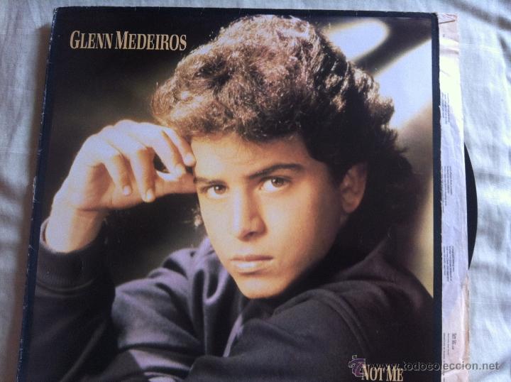 Discos de vinilo: LP GLENN MEDEIROS-NOT ME - Foto 1