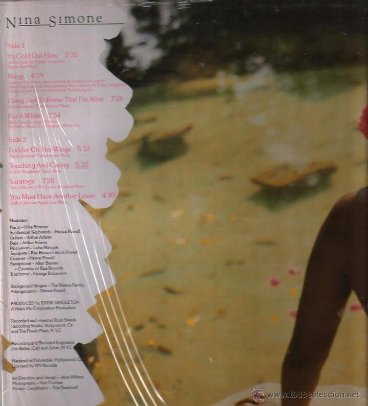 Discos de vinilo: LP NINA SIMONE : NINA&acute;S BACK - Foto 2