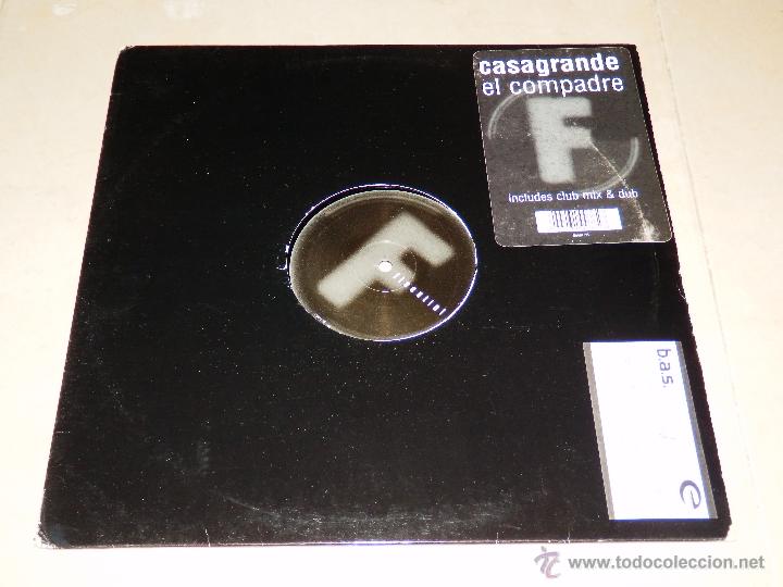 Discos de vinilo: CASAGRANDE EL COMPADRE FLUENTIAL INCLUDES CLUB MIX EP MAXI SINGLE VINILO DISCO DANCE BB - Foto 2
