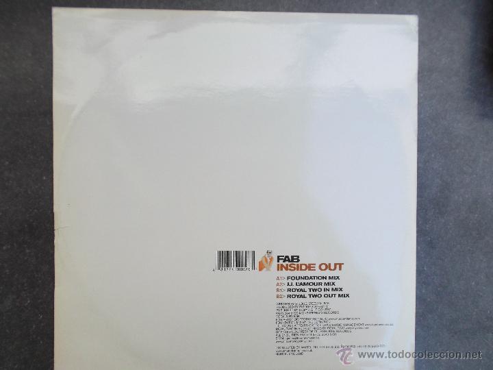 Discos de vinilo: FAB INSIDE OUT - MAXI - Foto 2
