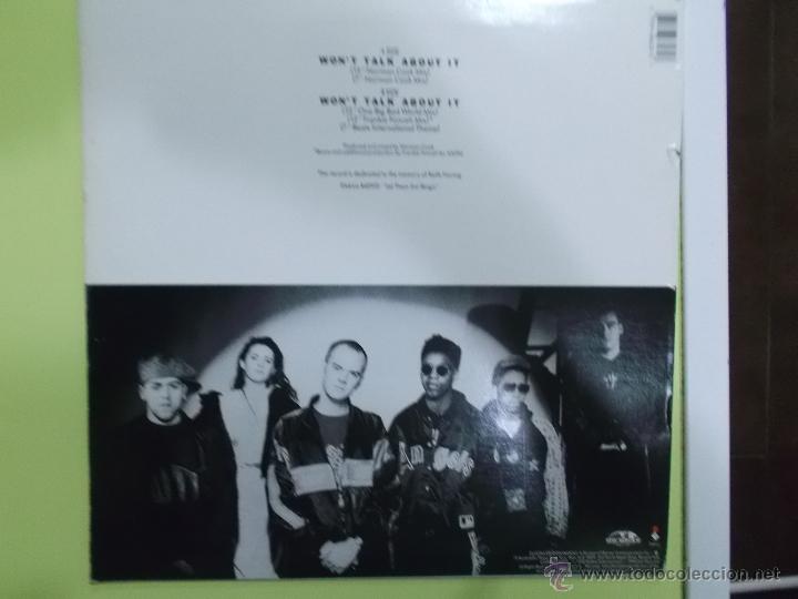 Discos de vinilo: BEATS - INTERNATIONAL - WON&acute;T TALK IT ABOUT - Foto 2