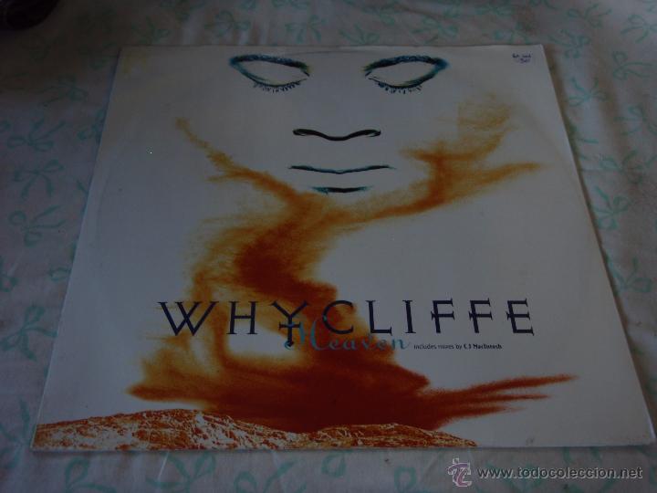 Discos de vinilo: WHYCLIFFE  ( HEAVEN    4 VERSIONES )   1993-ENGLAND   MAXI33   MCA - Foto 1