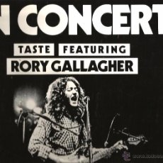 Discos de vinilo: LP RORY GALLAGHER & TASTE : IN CONCERT (RECORDED AT THE MARQUEE, OCTOBER 1968 )