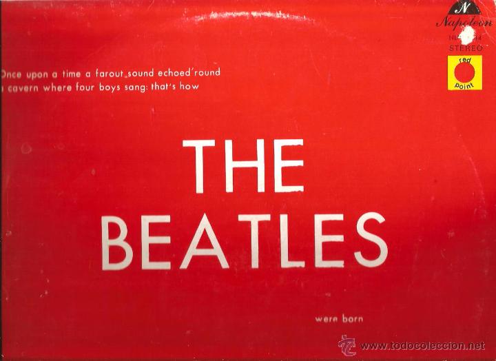 Discos de vinilo: LP THE BEATLES : WERE BORN - Foto 1