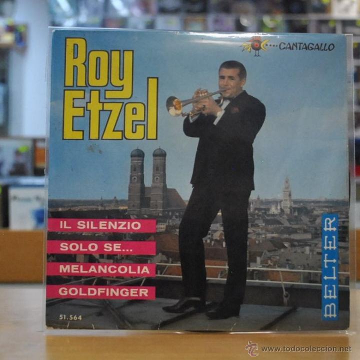 Discos de vinilo: ROY ETZEL - IL SILENZIO + 3 - EP - Foto 1