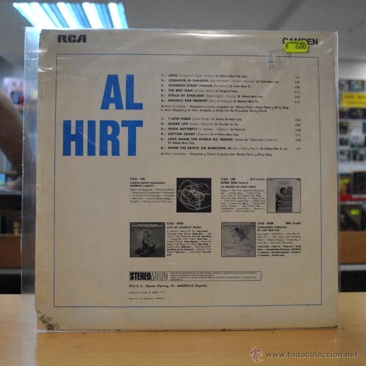 Discos de vinilo: AL HIRT - LO MEJOR DE AL HIRT - LP - Foto 2