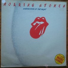 Disques de vinyle: THE ROLLING STONES - UNDERCOVER OF THE NIGHT (DUB) / FEEL ON BABY (INSTRUMENTAL) (MAXI 1983). Lote 50548956