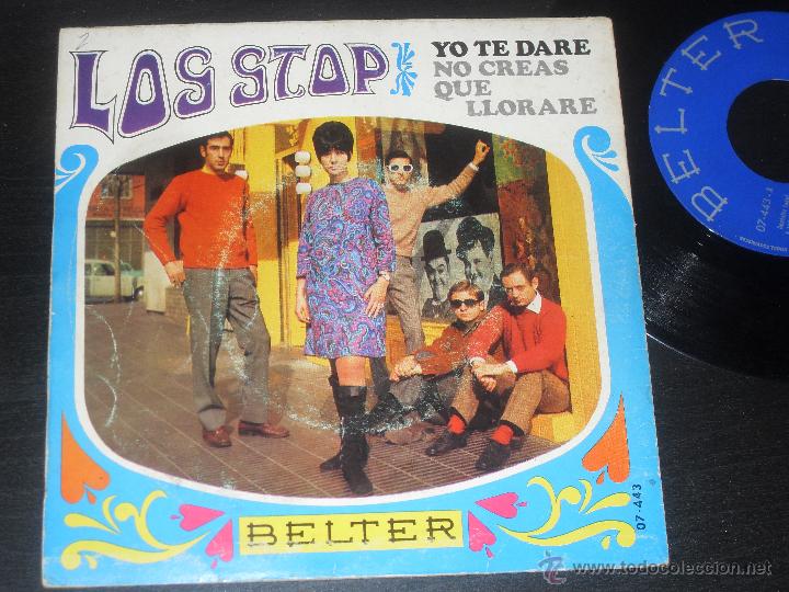 Discos de vinilo: LOS STOP SINGLE. YO TE DARE. MADE IN SPAIN. 1968. - Foto 2