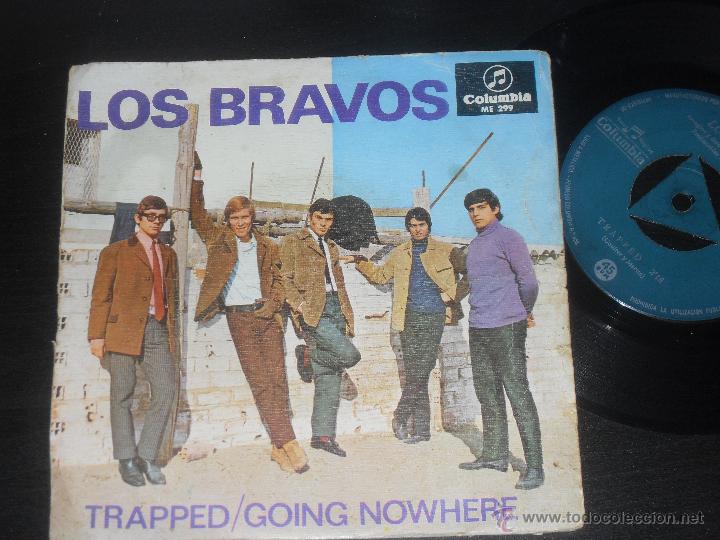Discos de vinilo: LOS BRAVOS SINGLE. TRAPPED. MADE IN SPAIN. 1966. - Foto 1
