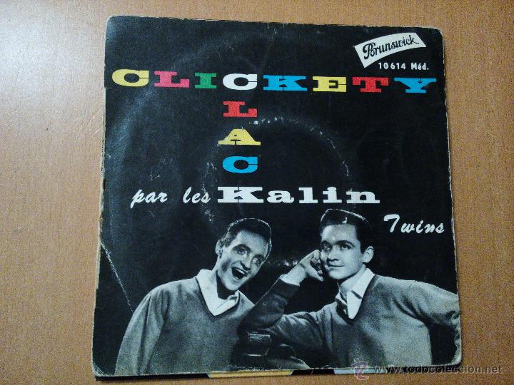 Discos de vinilo: THE KALIN TWINS CLICKETY CLACK EP - Foto 1