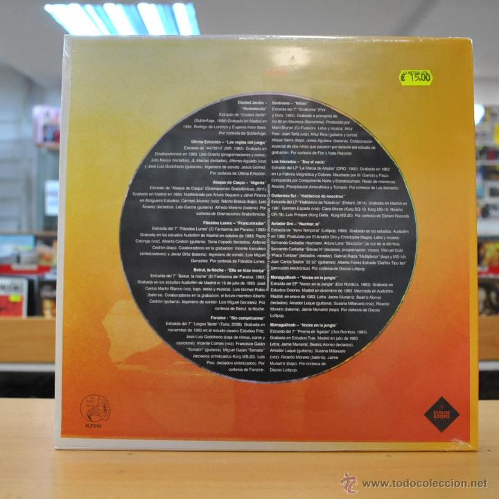 Discos de vinilo: LUIS LOPEZ CARRASCO - EL FUTURO - BSO - LP - Foto 2