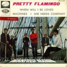 Discos de vinilo: MANFRED MANN - PRETTY FLAMINGO (SINGLE, EP) 