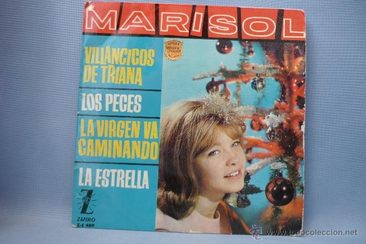 Discos de vinilo: 1 SINGLE.MARISOL..VILLANCICOS LOS PECES.... - Foto 1
