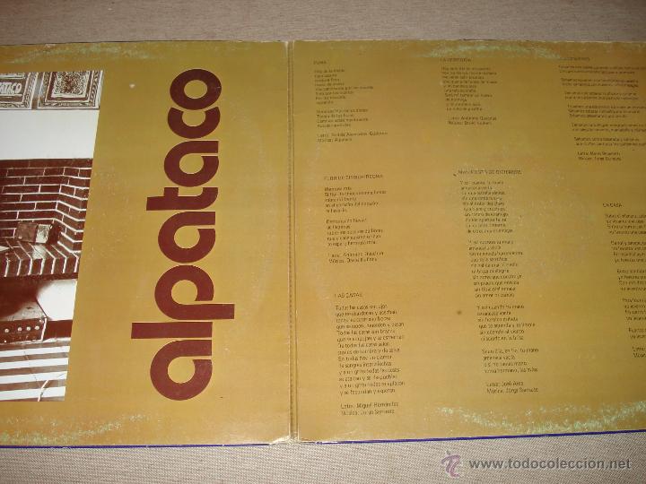 Discos de vinilo: ALPATACO - ALPATACO (SPAIN 1976) - Foto 2
