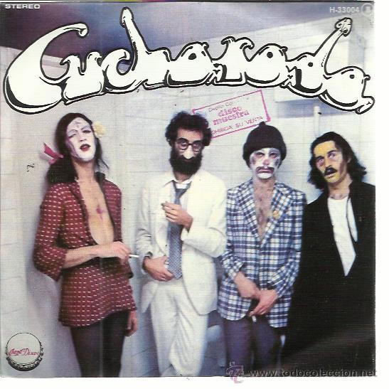 Discos de vinilo: CUCHARADA Sg CHAPA 1978 social peligrosidad/ libertad para mirar escaparates MANOLO TENA MITICO